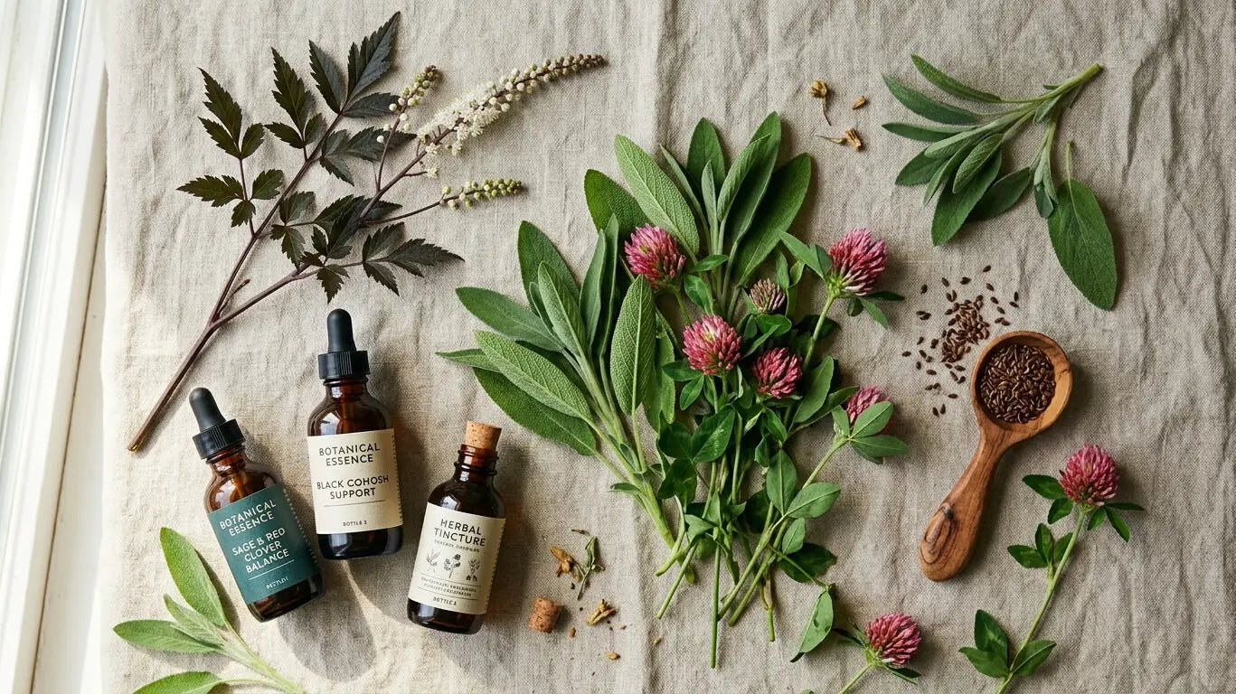 Comparatif traitement de la ménopause — THS, plantes et compléments alimentaires naturels, Nutremys