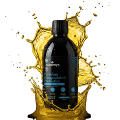 Premium Probiotics · Liquid microencapsulated probiotics 10 billion CFU · Children and adults · Nutremys LAB