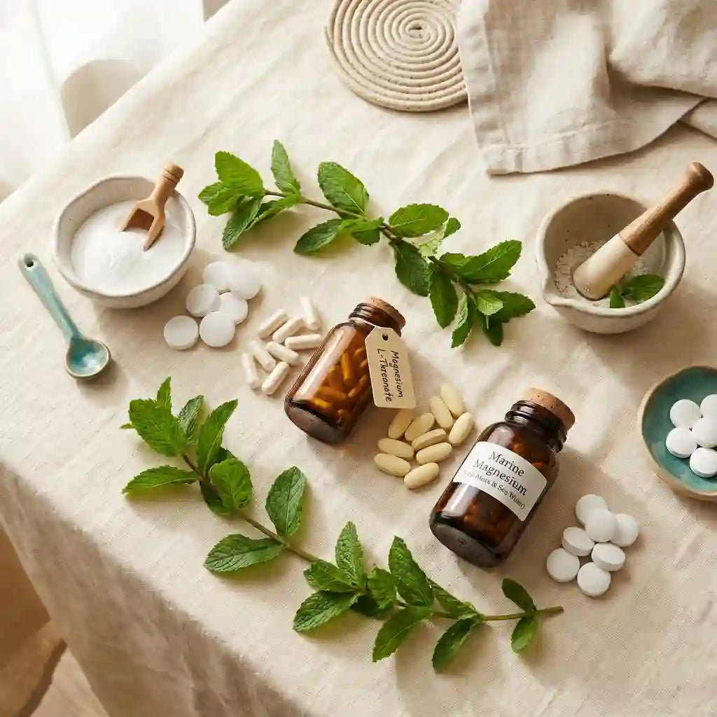 Differentes formes de magnesium en comprimes et poudre - guide de choix Nutremys