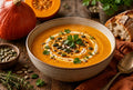 Soupe potimarron & lentilles corail : légère et nutritive