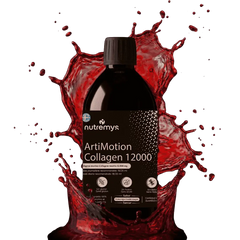 ArtiMotion Collagen 12,000 · Liquid joint collagen 12,000 mg · Joints and mobility · Nutremys LAB