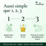 FloraBalance Probiotics · Mode d'emploi 15ml matin shot ou dilue