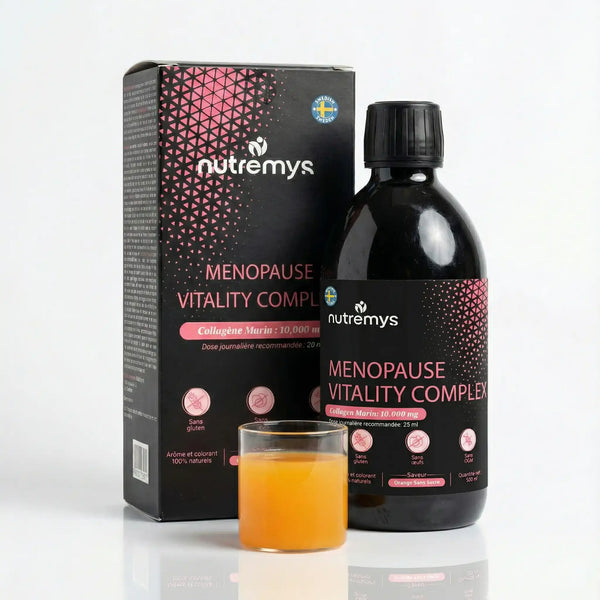 Menopause Vitality Complex | Colágeno Marino y Equilibrio Hormonal Nutremys Lab