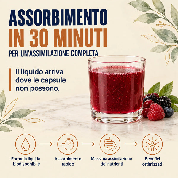Collagen Essence Gold: assorbimento del collagene liquido in 30 minuti