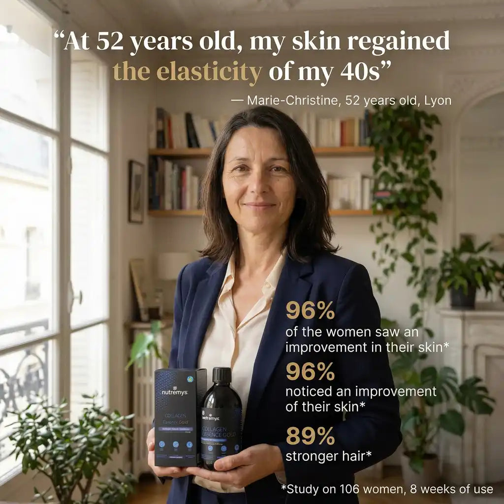 Collagen Essence Gold · GMP HACCP certified made in Sweden premium
